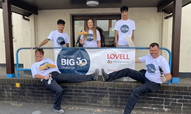 Lovell completes volunteering initiative to benefit South Wales and South West communities
