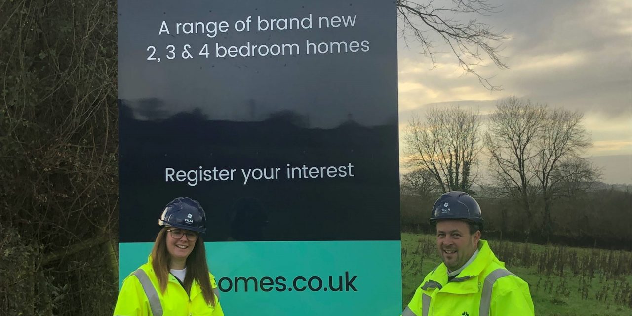 TILIA HOMES BREAKS GROUND ON NEW CASHMERE PARK DEVELOPMENT IN SOUTH MOLTON