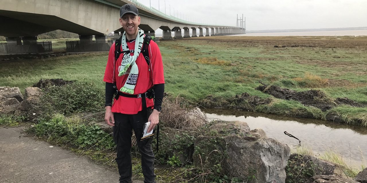 BEREAVED BROTHER TAKES STEPS TO SAVE LIVES WITH CHARITY WALK