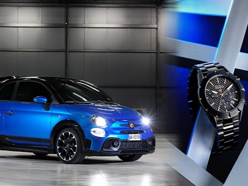 New Breil Abarth 695 Tributo 131 Rally chronograph: timekeeping has never been so high performing