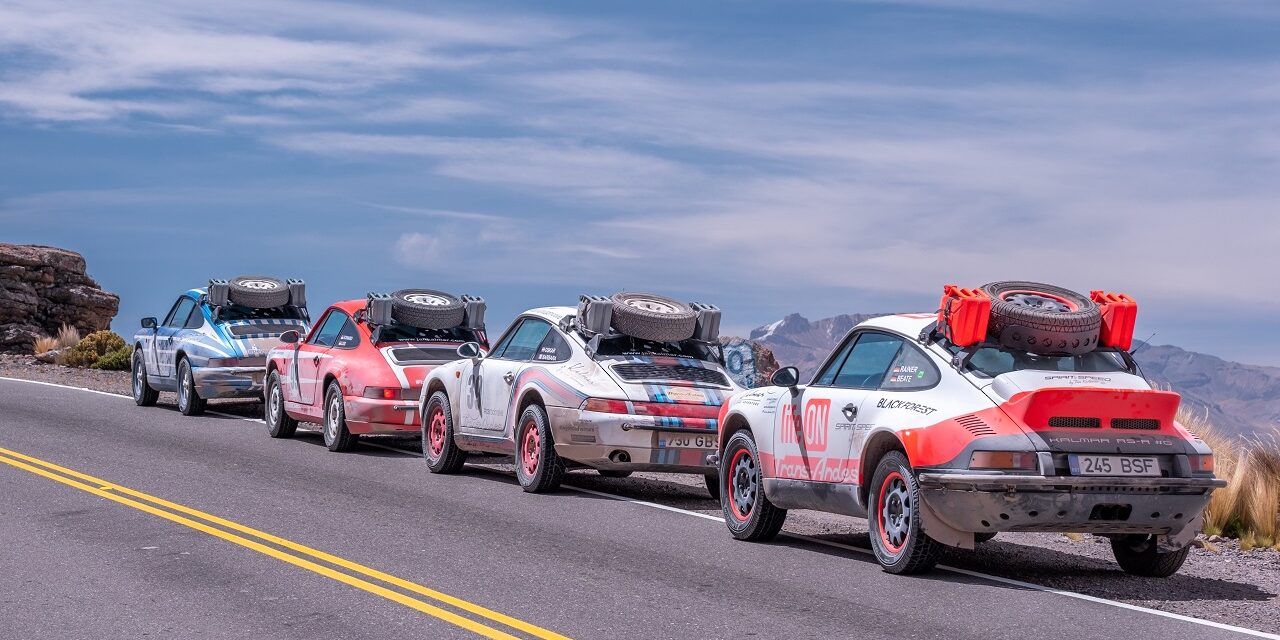 Air-cooled safari 911s and uprated Cayennes complete 11,000-mile, 39 day on- and off-road Trans-Andes Beyond Adventure rally