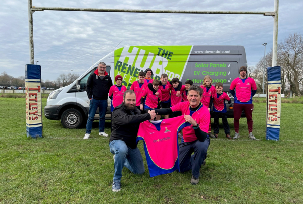 Tor Rugby Club’s U13s welcome new sponsor
