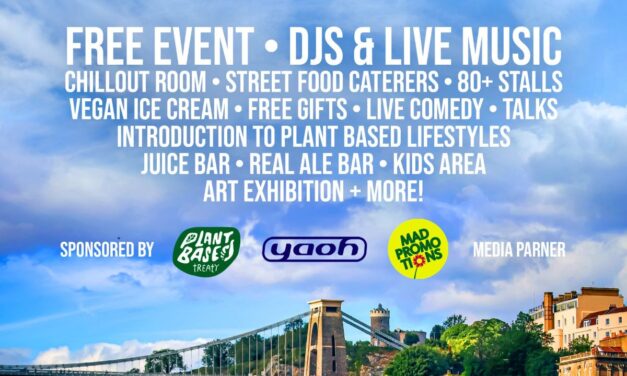 Bristol Based VegfestUK Celebrates 20 Years of Vegan Festivals With Huge FREE Party!