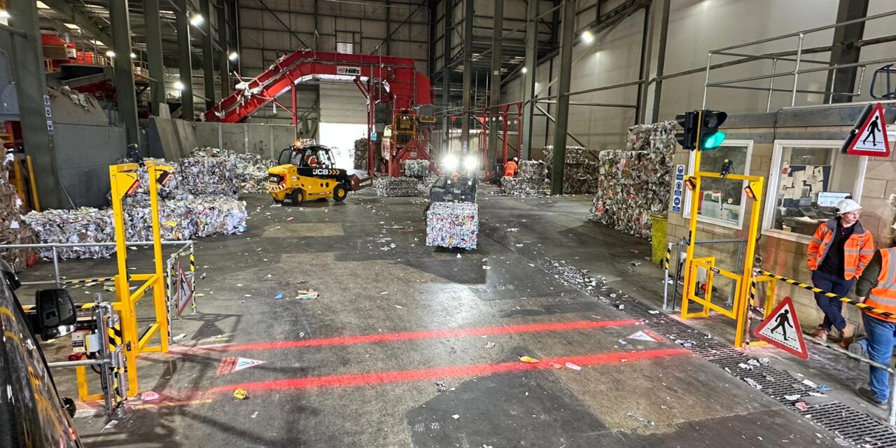 Innovation keeps recycling plant workers safe in all light levels