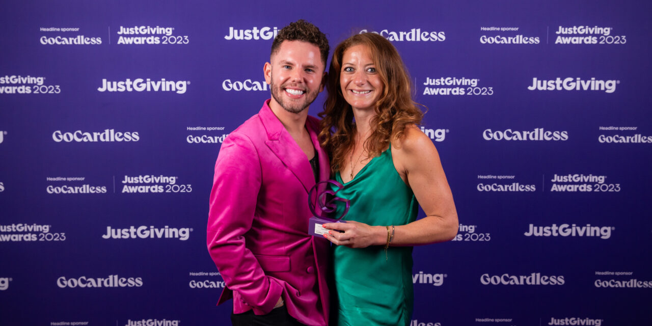 Poole woman who raised £5,000 wins JustGiving Award