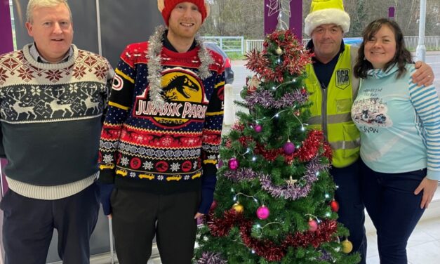 Bad language and festive jumpers round off a year of fundraising for RGB