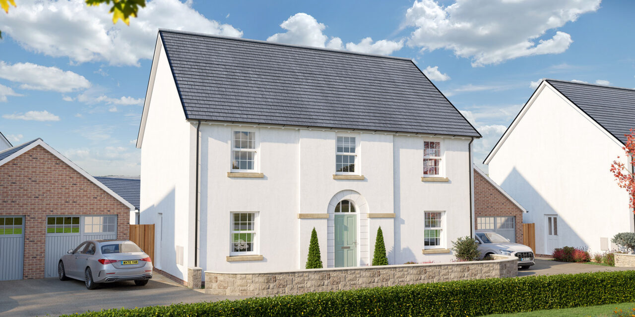 SHOW HOME OPENING IN SAMPFORD PEVERELL