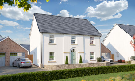 SHOW HOME OPENING IN SAMPFORD PEVERELL