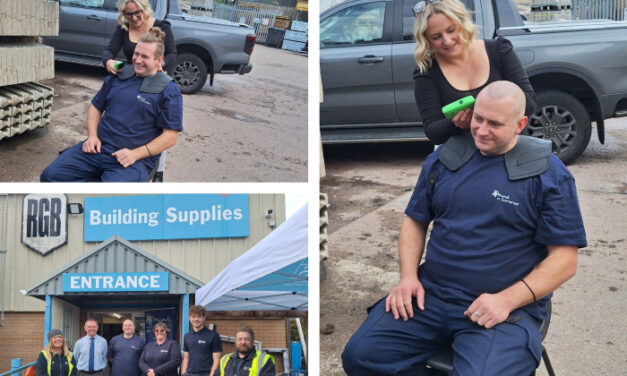 A close shave raises £574 for Mind in Somerset
