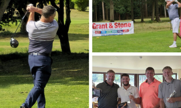 Charity golf day swings into action, raising £4,775 for Macmillan