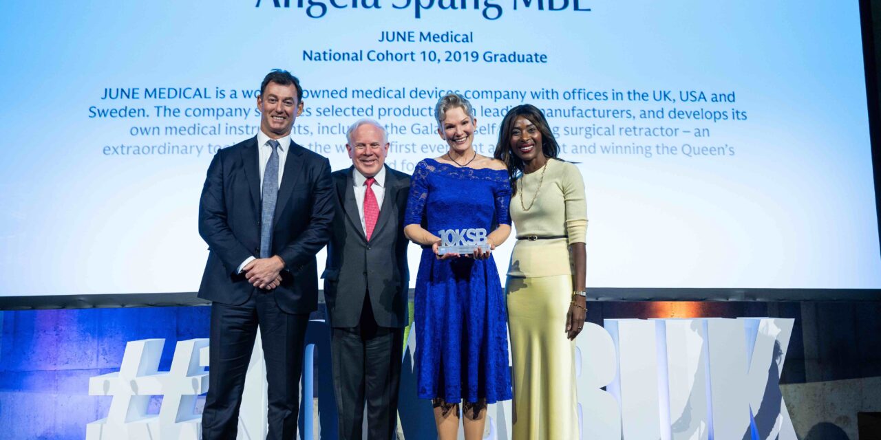 BUCKINGHAMSHIRE BUSINESS LEADER WINS INAUGURAL GOLDMAN SACHS INNOVATIVE BUSINESS AWARD