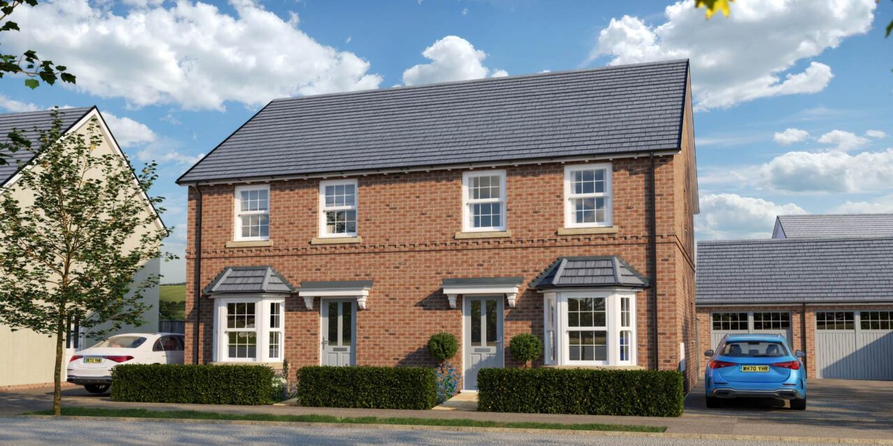 More choice of new homes in Sampford Peverell as three-bedroom homes released as work gathers pace