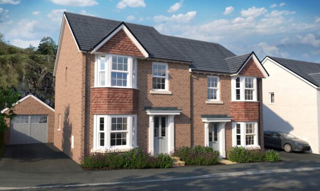Milestone for new homes in Bleadon