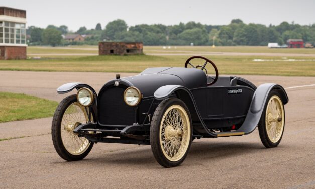 Charity auction for century-old pioneering hybrid car