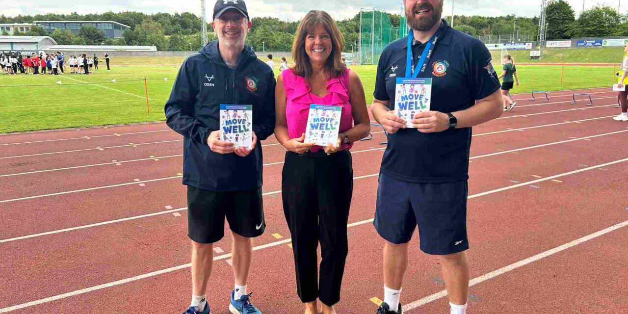 Yorkshire School Partnership Launch ‘Move Well’ Book.