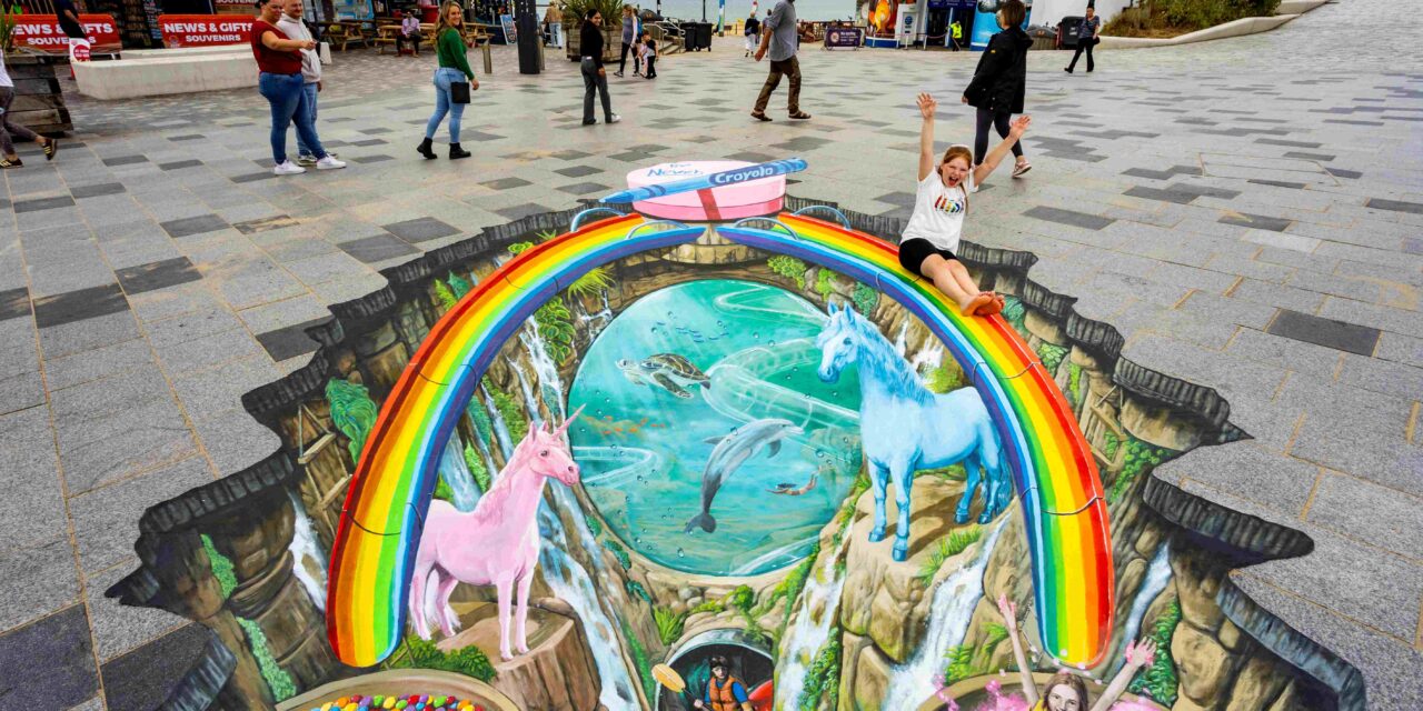 Snorkelling with dolphins and giant ball-pit slides – Crayola brings dream holiday to life