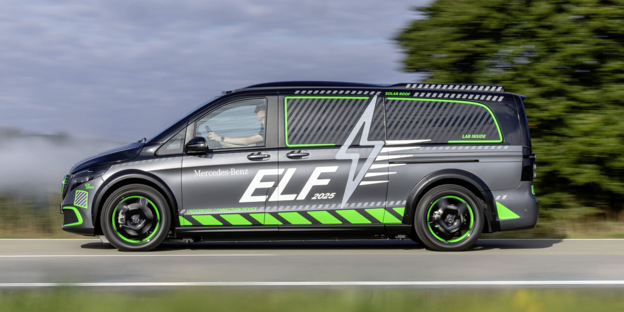 Mercedes-Benz ELF: a novel approach to charging electric vehicles