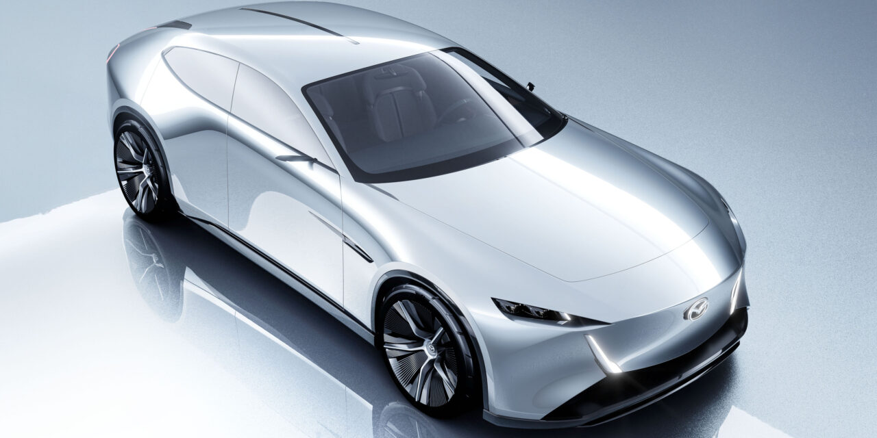 Mazda presents world premiere of two Vision models at Japan Mobility Show
