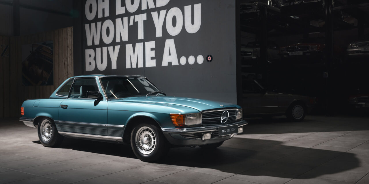 Never seen before: time-capsule 1982 Mercedes-Benz 500SL unearthed with 42 miles from new
