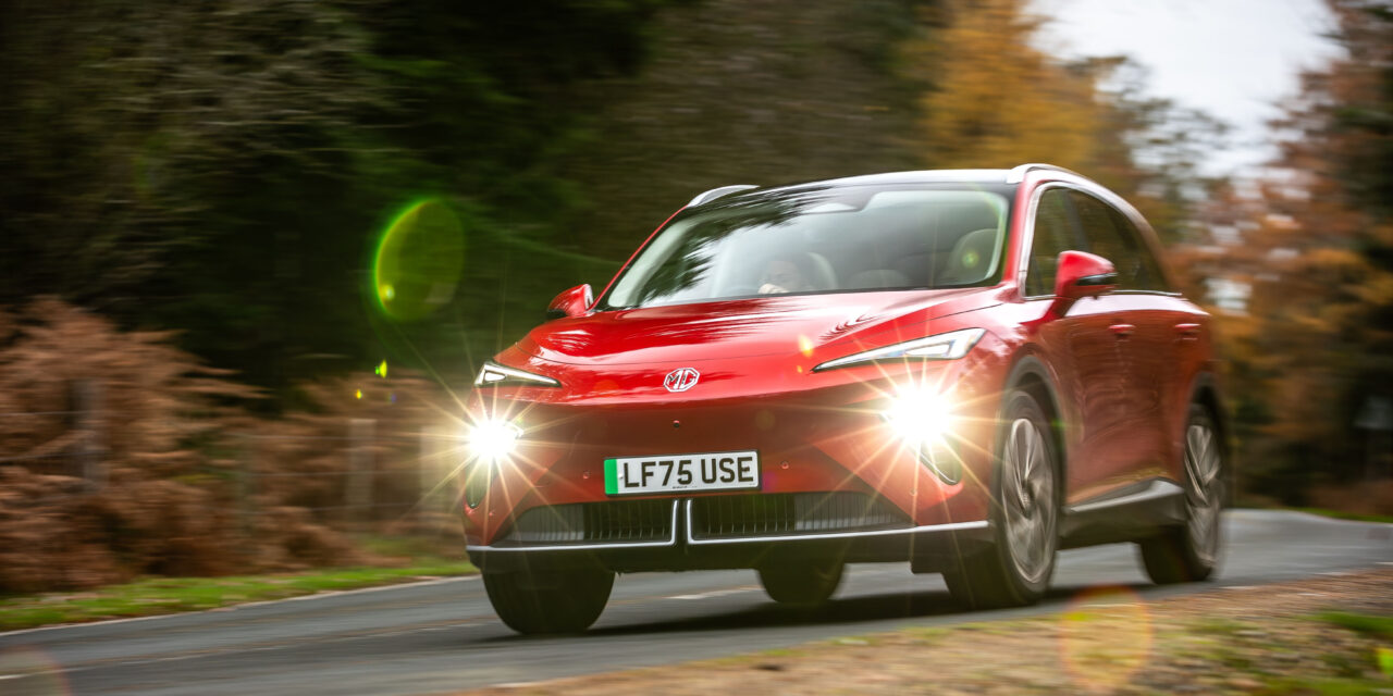 The all new MGS6 EV – ready to power-up electric driving