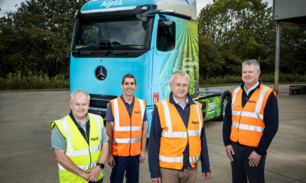 Agrii takes delivery of its first all-electric Mercedes-Benz eActros 600 for 460km round trip delivery route