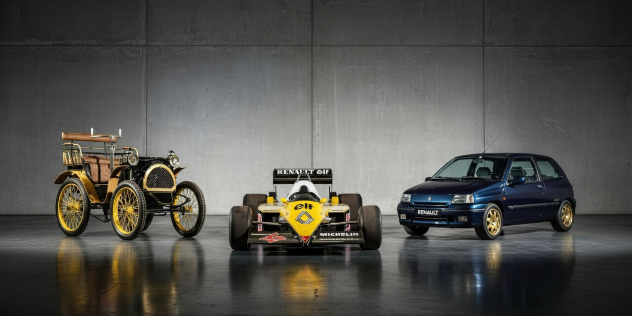 Renault & Artcurial Motorcars announce the exceptional sale of 100 historic vehicles from the Renault collection