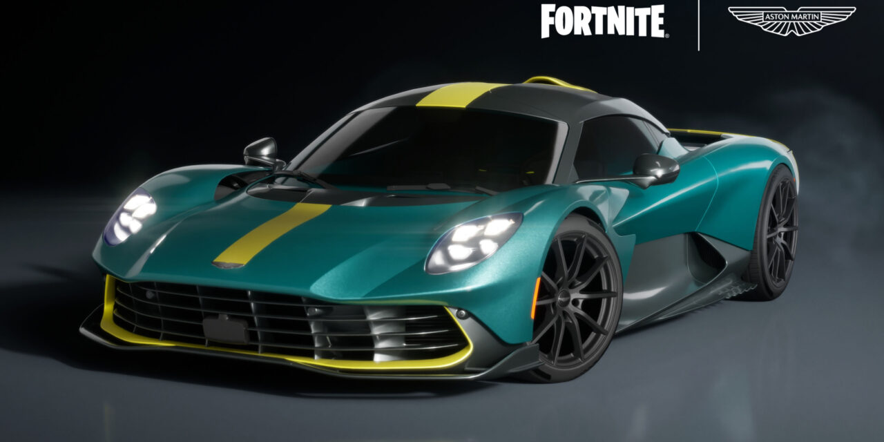 Aston Martin brings the ultimate supercar to Fortnite and Rocket League players
