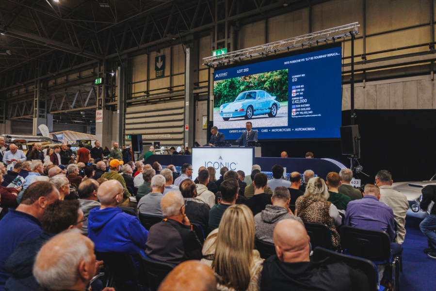 Iconic Auctioneers regains UK market leader position for collectible cars with £35m in sales