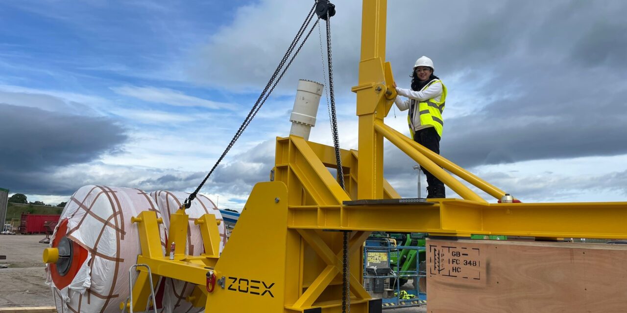 SCOTTISH BASED MARINE ENERGY TRAILBLAZER MAKING BIG WAVES  IN INTERNATIONAL SEAS