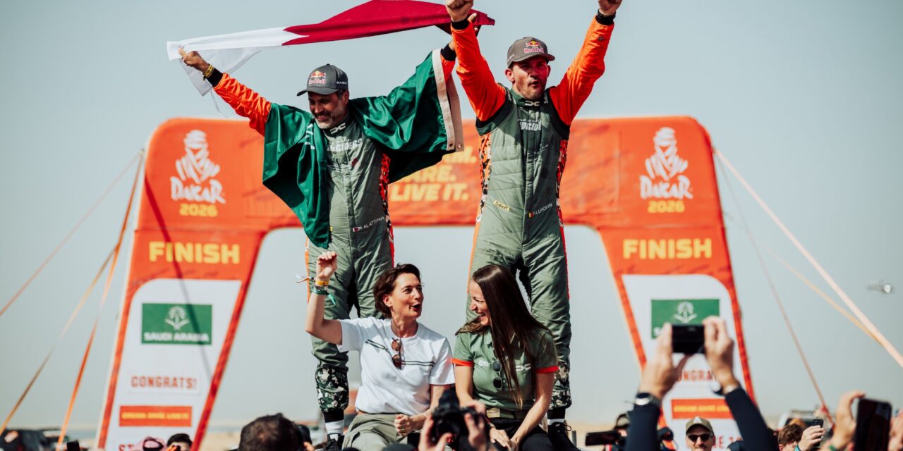 The Dacia Sandriders wins the Dakar Rally