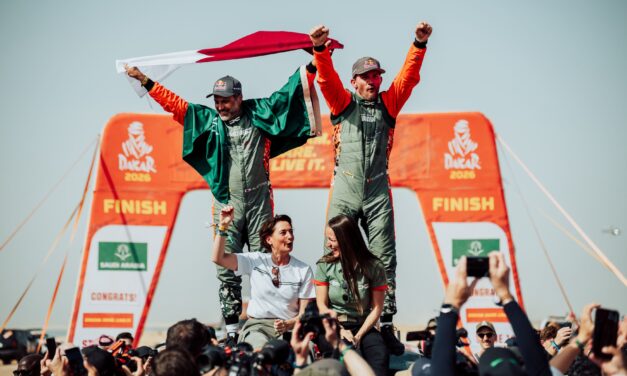 The Dacia Sandriders wins the Dakar Rally