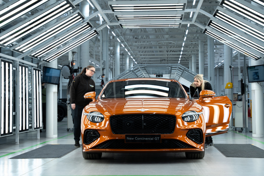 Bentley Motors recognised by Top Employer for excellent workplace culture