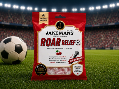 We Heard You Lost Your Voice…’ Jakemans Rushes Bespoke ‘ROAR RELIEF’ Lozenges to England Captain After Viral Post-Match Interview