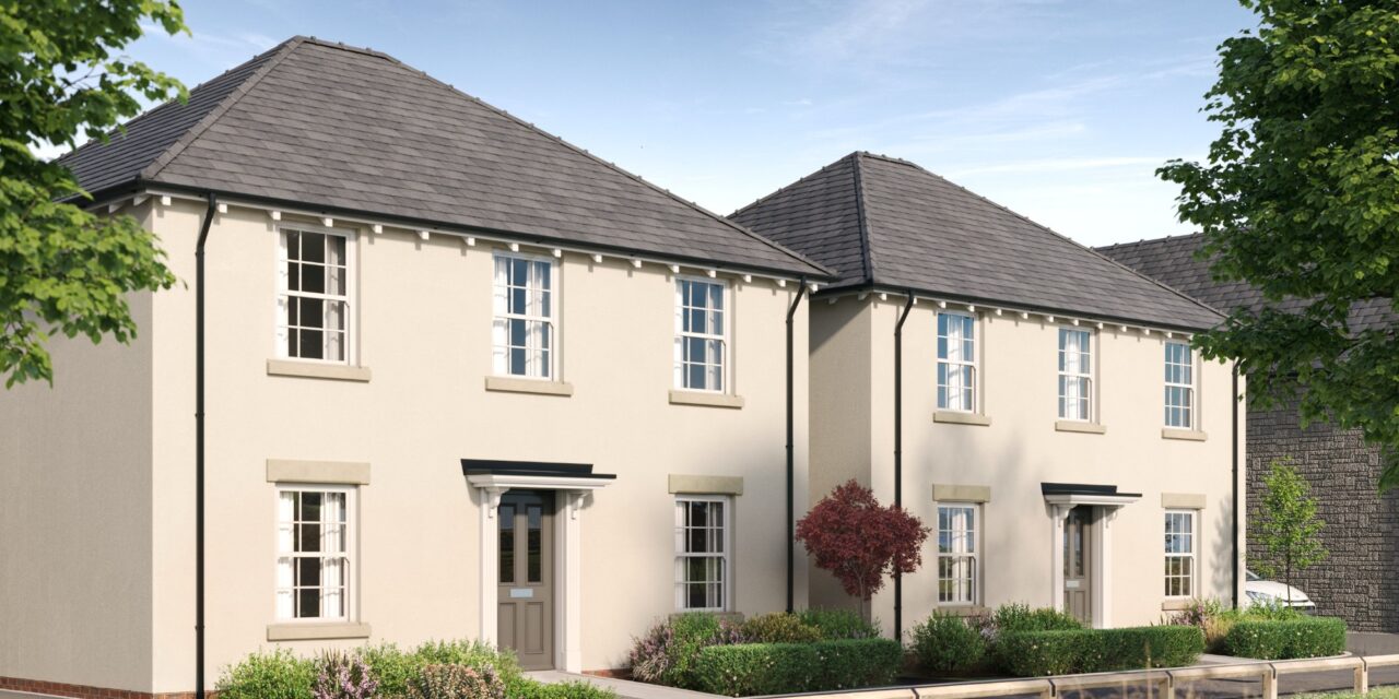 Buyers invited for a first look inside show home in Somerset