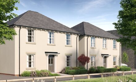 Buyers invited for a first look inside show home in Somerset