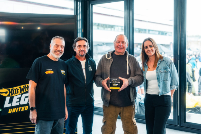 A Chopped 1972 Volkswagen Beetle Races to Victory at Silverstone to Become the UK’s Hot Wheels Legends Tour Winner 