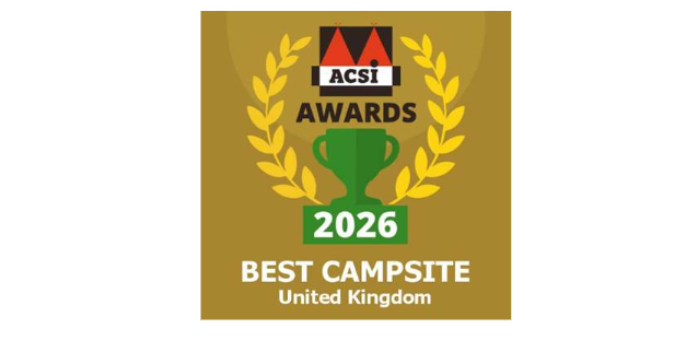 Deepdale Camping & Rooms wins ACSI Award – Best Campsite United Kingdom