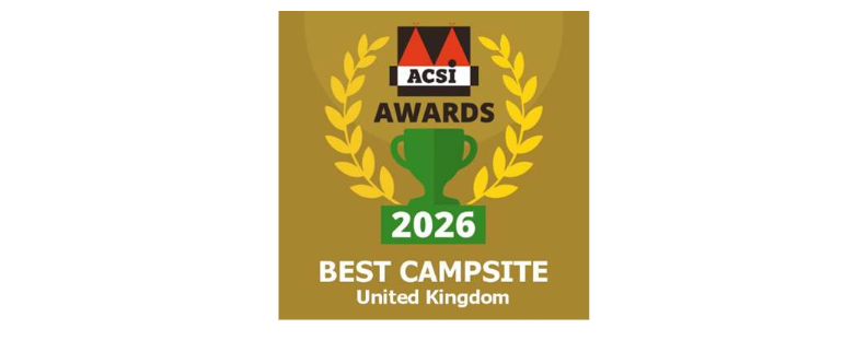 Deepdale Camping & Rooms wins ACSI Award – Best Campsite United Kingdom